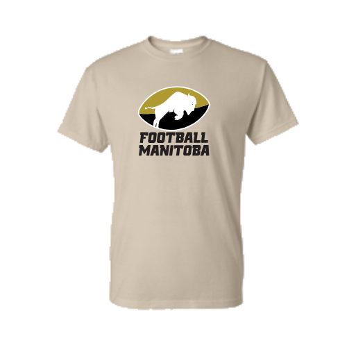 Football Manitoba Earth Wash Adult T-Shirt