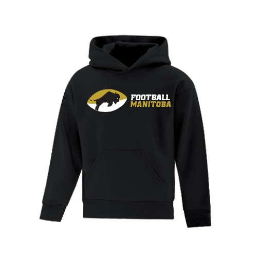 Football Manitoba Youth Silky Performance Hoodie