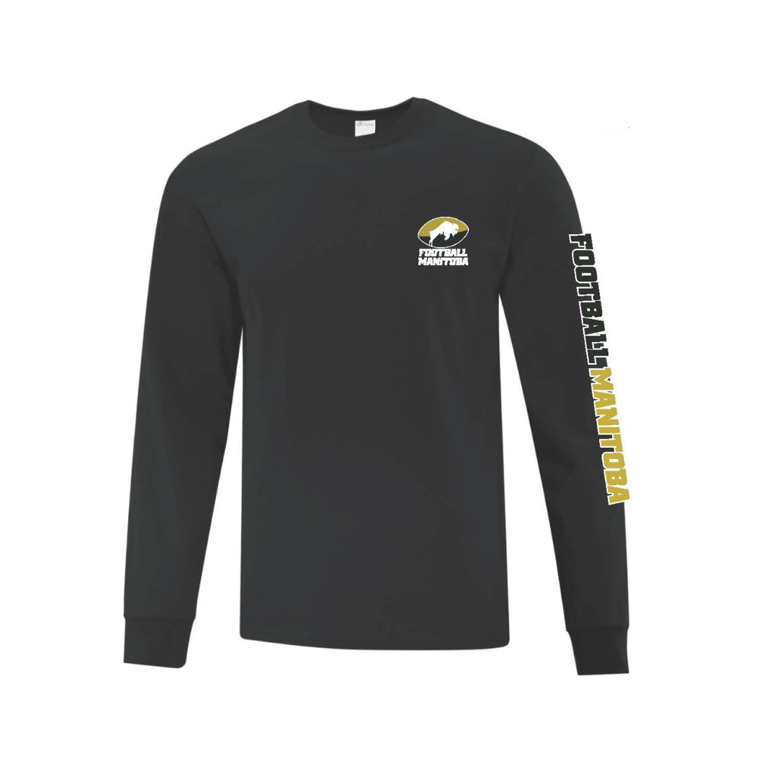 Football Manitoba DriFit Adult Long Sleeve T-Shirt