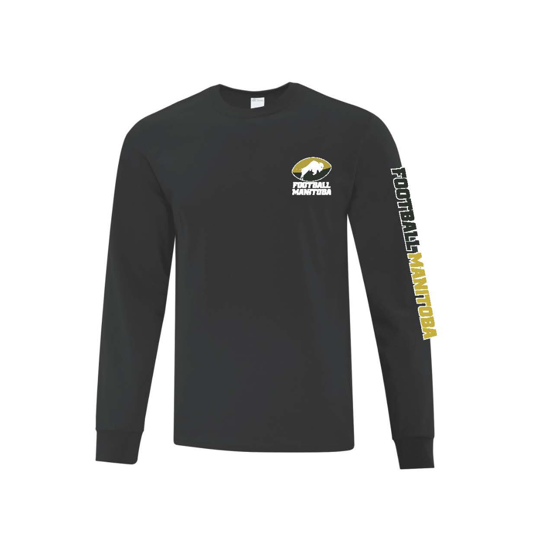 Football Manitoba DriFit Youth Long Sleeve T-Shirt