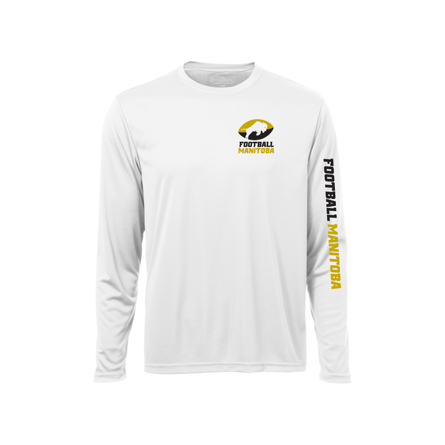 Football Manitoba DriFit Adult Long Sleeve T-Shirt