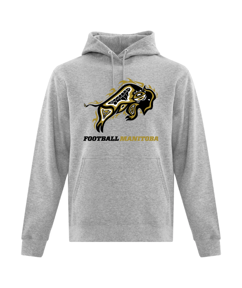 Football Manitoba Indigenous Bison Adult Hoodie
