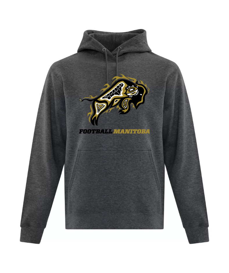 Football Manitoba Indigenous Bison Adult Hoodie