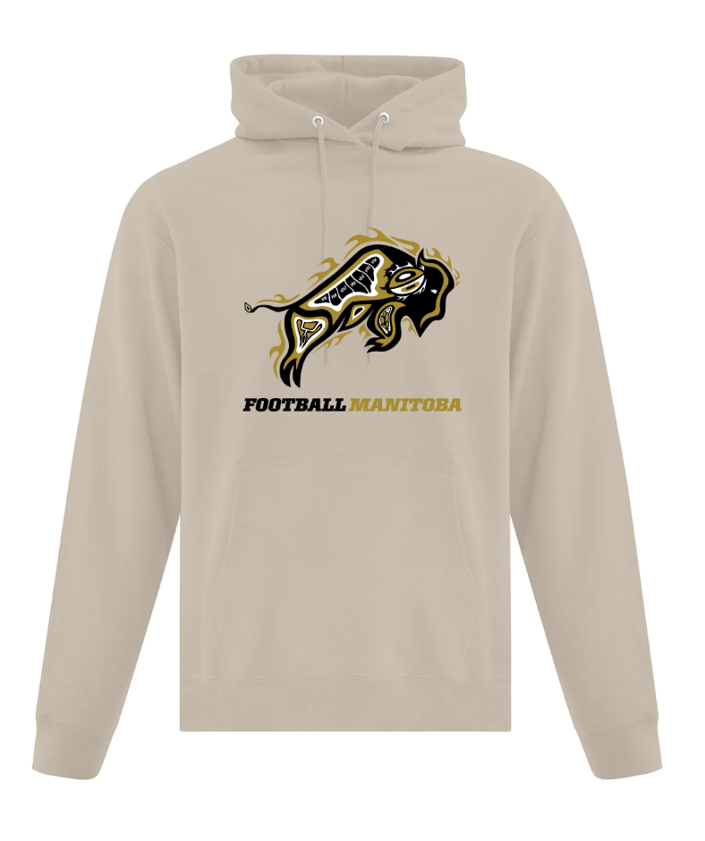 Football Manitoba Indigenous Bison Adult Hoodie