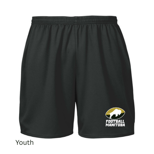 Football Manitoba Youth Pocketless Shorts