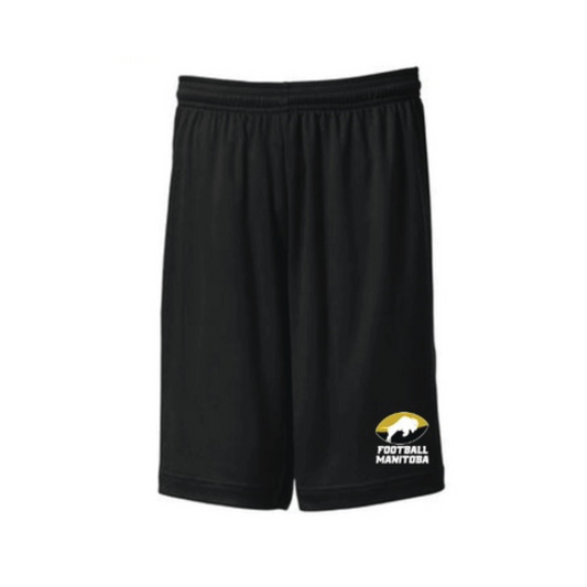 Football Manitoba Adult Pocketless Shorts