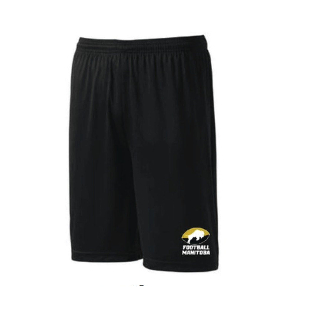 Football Manitoba Adult Pocketless Shorts