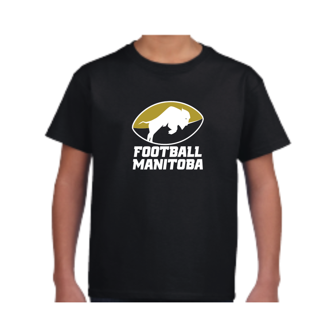 Football Manitoba Ringspun Youth T-Shirt