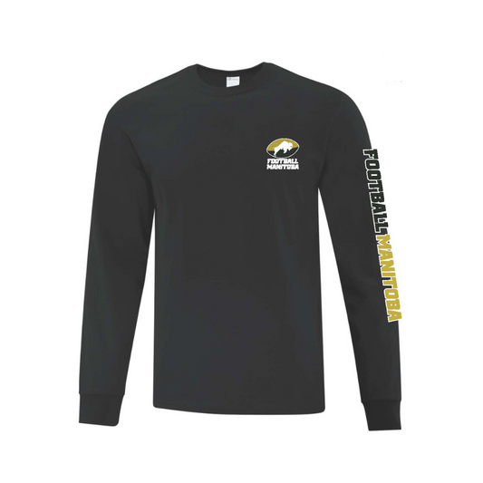 Football Manitoba DriFit Adult Long Sleeve T-Shirt