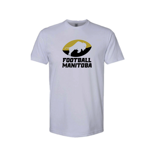 Football Manitoba Ringspun Adult T-Shirt