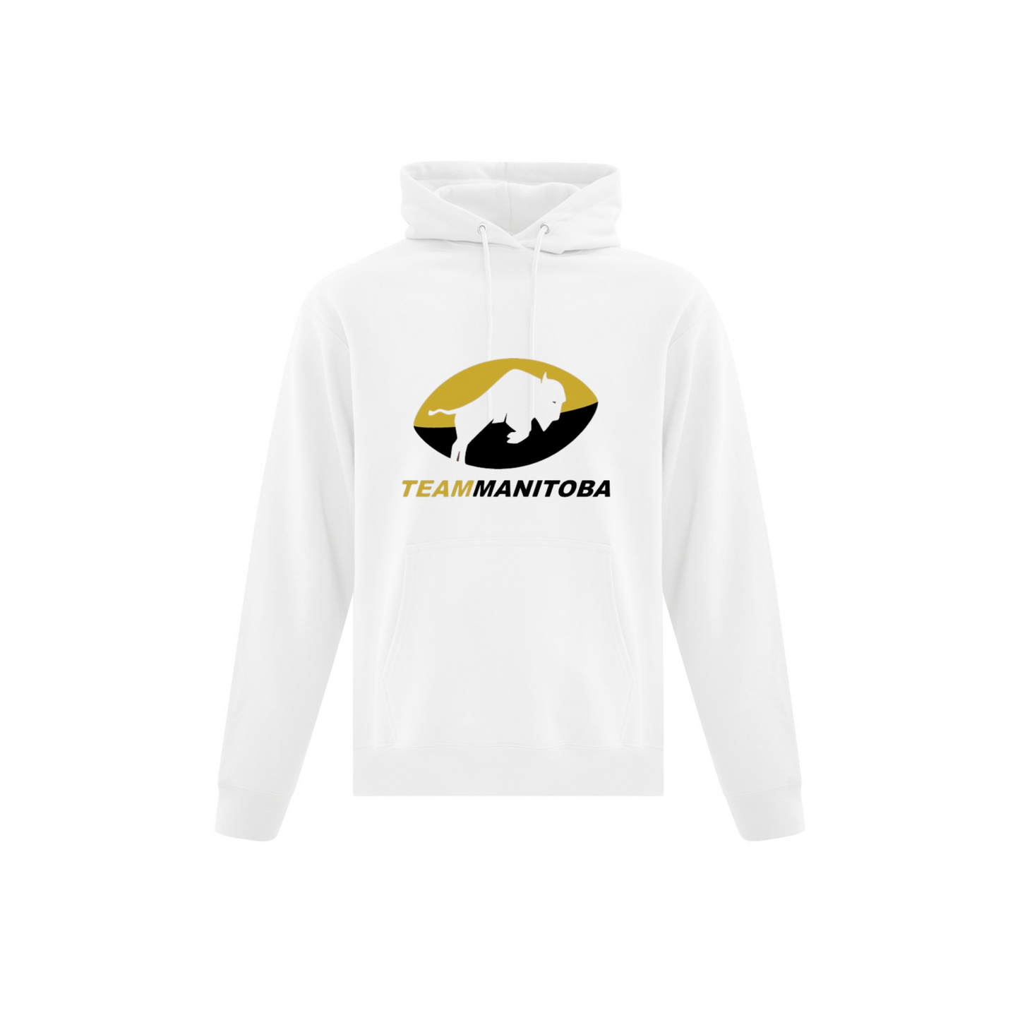 Team Manitoba Hoodie - White