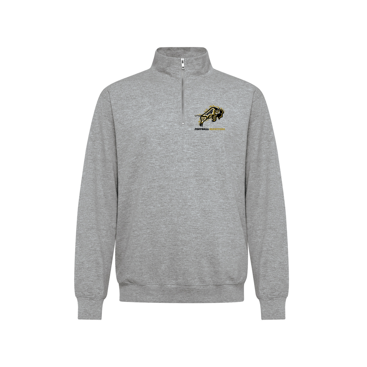 Football Manitoba Indigenous Bison Logo 1/4 Zip