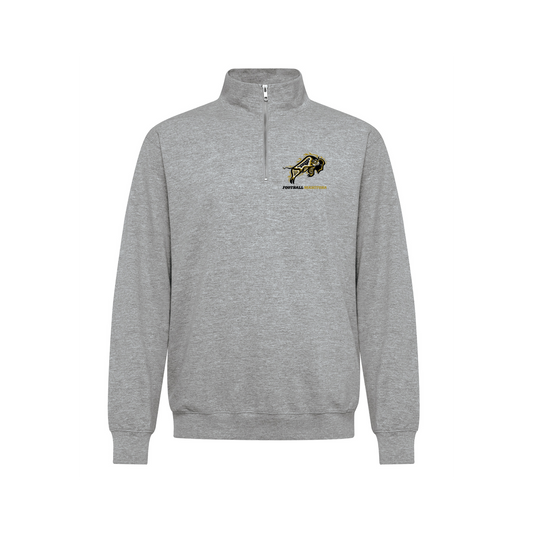 Football Manitoba Indigenous Bison Logo 1/4 Zip
