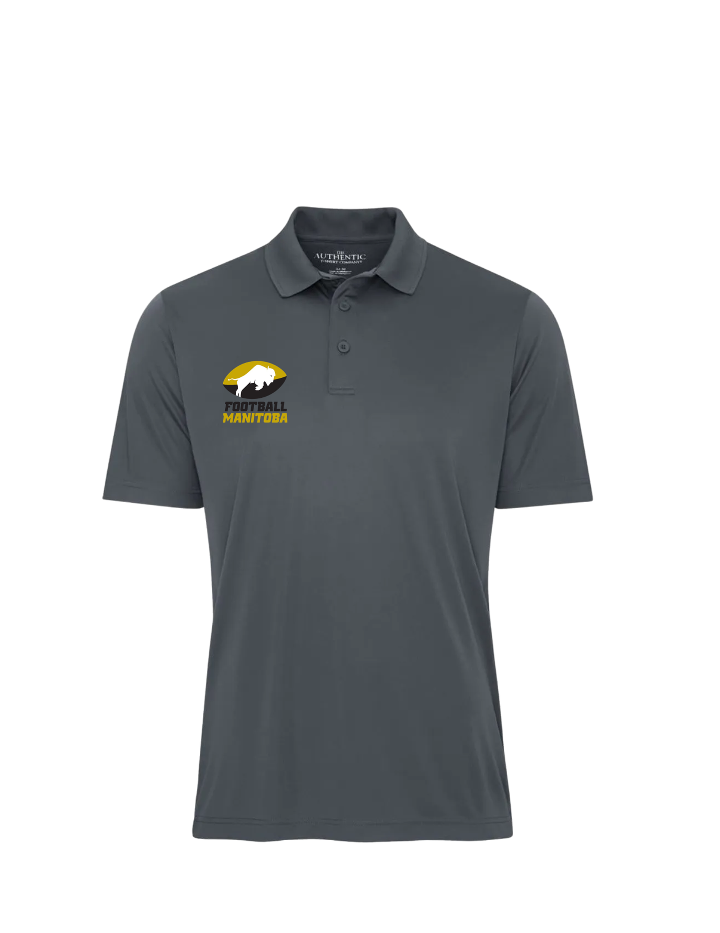 Football Manitoba Polo - Grey